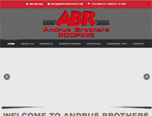 Tablet Screenshot of andrusbrothers.com